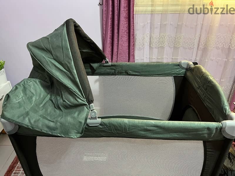 juniors travel cot سريراطفال،التفاصيل بالوصف 1