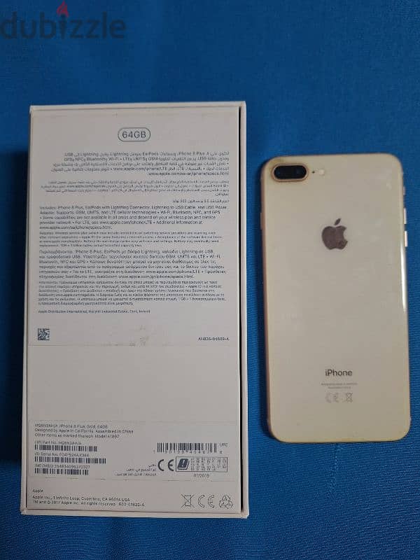 iphone 8 Plus بحاله نادره 2