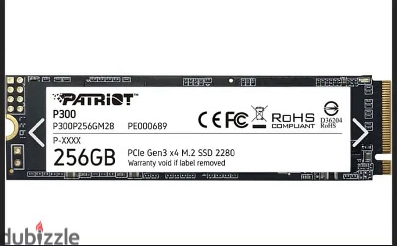 Patriot P300 M. 2 256GB - هارد ssd m. 2 256 G 1