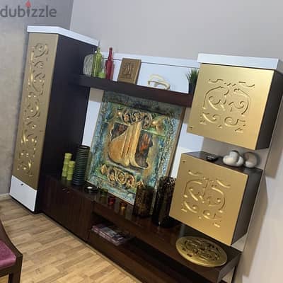 TV Unit مكتبة تليفزيون