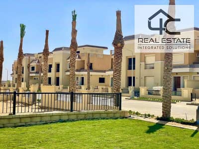 S Villa 212 m 3 bedrooms in prime location for sale with down payment and installments at Sarai Compound - under market price