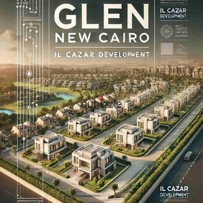 تاون هاوس 180م للبيع فى كمبوند جلين التجمع السادس بالقرب من AUC بالتقسيط على 10 سنوات GLEN NEW CAIRO