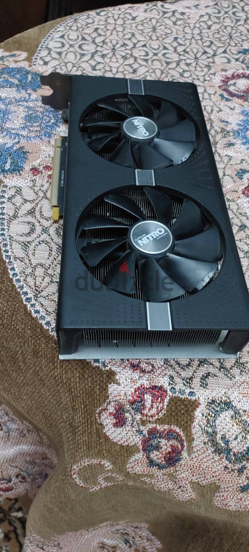 كارت شاشه Rx 580 Sapphir nitro +  اعلي درجه حراره وصلها 75 ° متاح التج 1