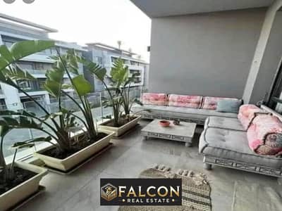 Apartment for sale in La Vista El Patio Compound in New Cairo, fully finished, in the Fifth Settlement, next to Hyde Park, minutes from the Administra