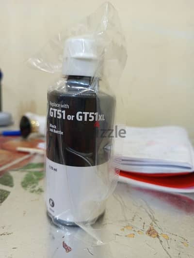 Hp Gt51 Black Ink Bottle