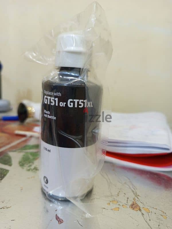 Hp Gt51 Black Ink Bottle 0