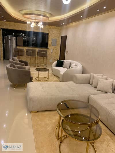 Furnished apartment for rent in Banafseg Buildings in the First Settlement 170 metres