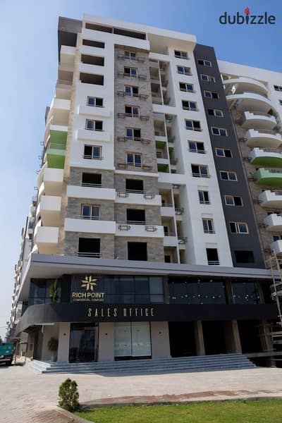 For 50 thousand, reserve and receive immediately 40 square meters directly on Taha Hussein and installments over 4 years