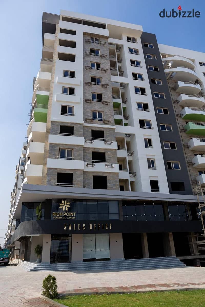 For 50 thousand, reserve and receive immediately 40 square meters directly on Taha Hussein and installments over 4 years 0