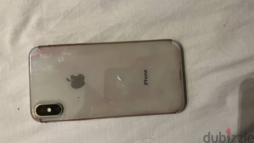 Iphone X 256GB with Box %100 battery health. 2