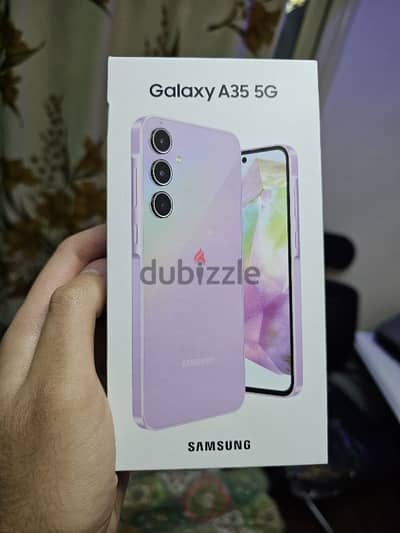 samsung A35 5g. متبرشم بضمان