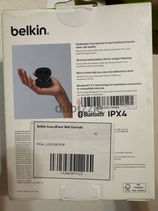 Belkin wireless earbuds 1