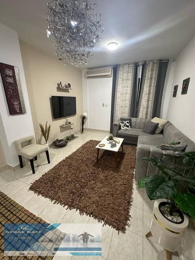 Furnished apartment for rent, 100 square meters, in Al-Rehab