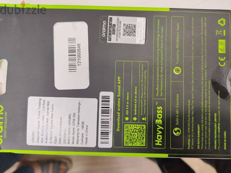 Oraimo FreePods Lite True جديدة فرصة للى محتاجها 2