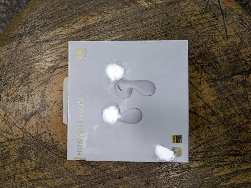 Huawei Freebuds 5 Gray White جديدة متبرشمة 0