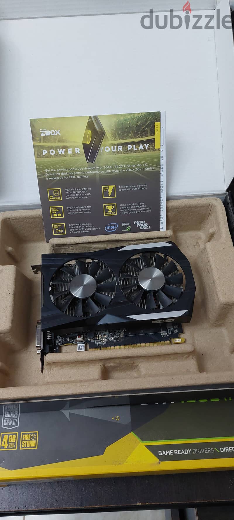 GTX 1050TI Zotac 4GB OC 1