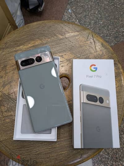 Google Pixel 7 Pro 128G Green جديد