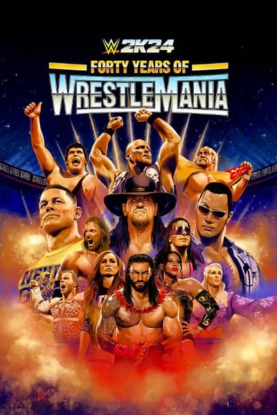 WWE 2K24 Wrestlemania Edition primary ps5