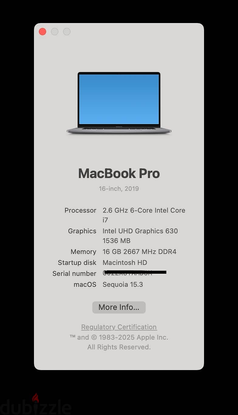 Mac book pro 2019 0