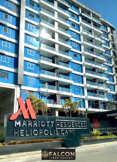 Monthly return in dollars, a fully finished apartment with air conditioners for sale, managed by Marriott Hotel