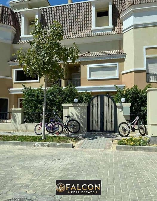 Svilla For Sale With 42% Discount Without Down Payment Installments 12years In Sarai New Cairo Minutes From 90 Street Beside Open Air Mall Madinty 0