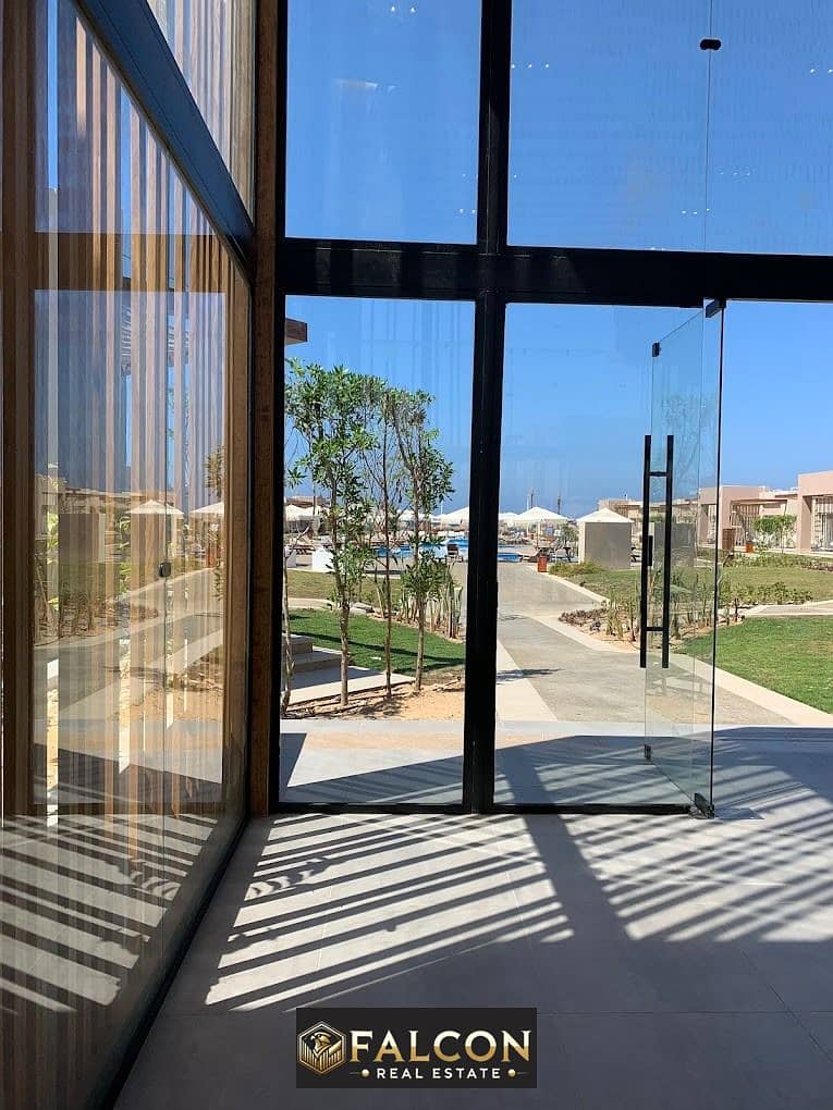 Garden Apartment For Sale In Marina 8 New Alamain Very Prime Location Direct Lagoon View Beside Marassi View Alamain Tower 0