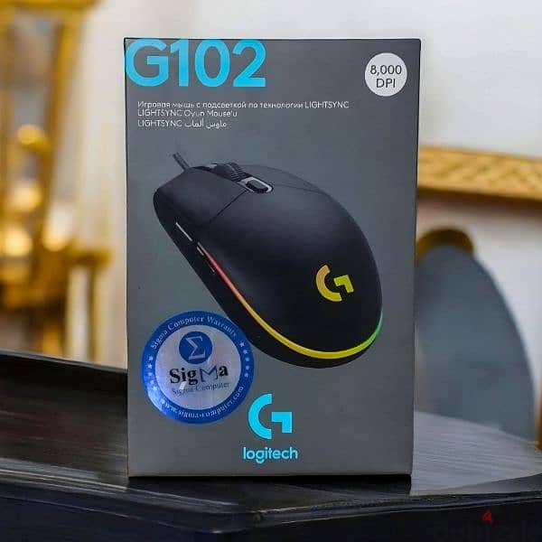 ماوس العاب logitech G102 سلك 0