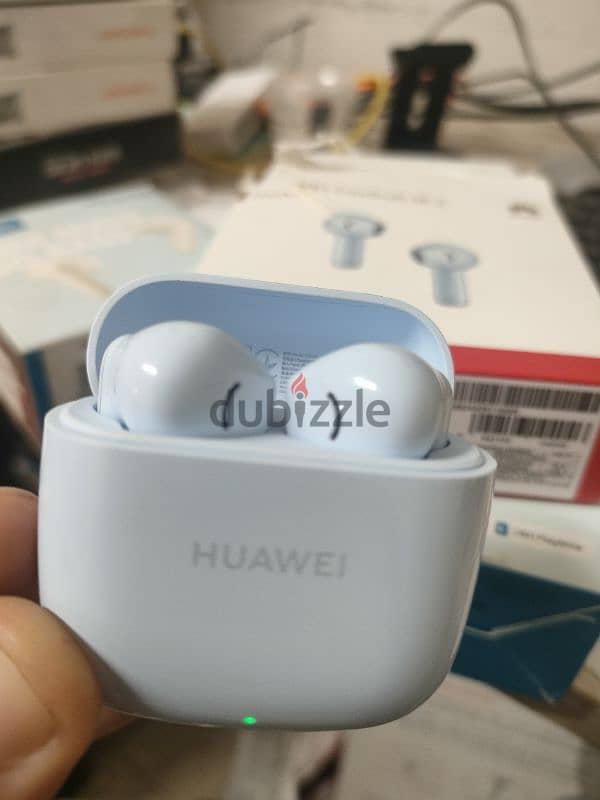 سماعه ايربود هواوي اصليه freebuds se2 مستعمل بحاله الجديد Huawei 0