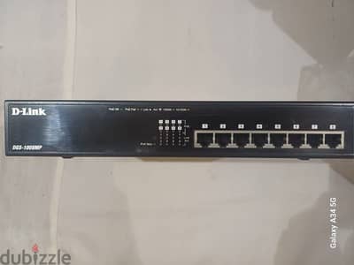 d'link 8 port POE