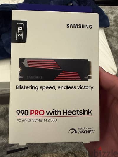 SAMSUNG 990 PRO w/ Heatsink Gaming Package M. 2 2280 2TB gen4  (Sealed)