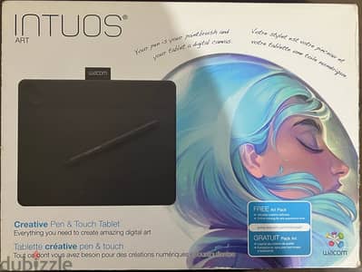 Wacom Intuos Art small Black pen and touch drawing tablet