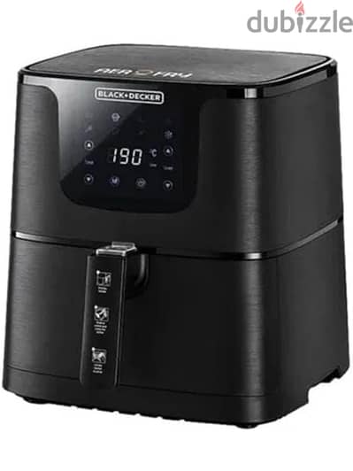 Black&decker Air fryer قلاية هوائية سعة5.8 لتر