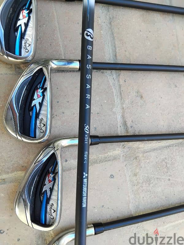 callaway light graphite iron set 4