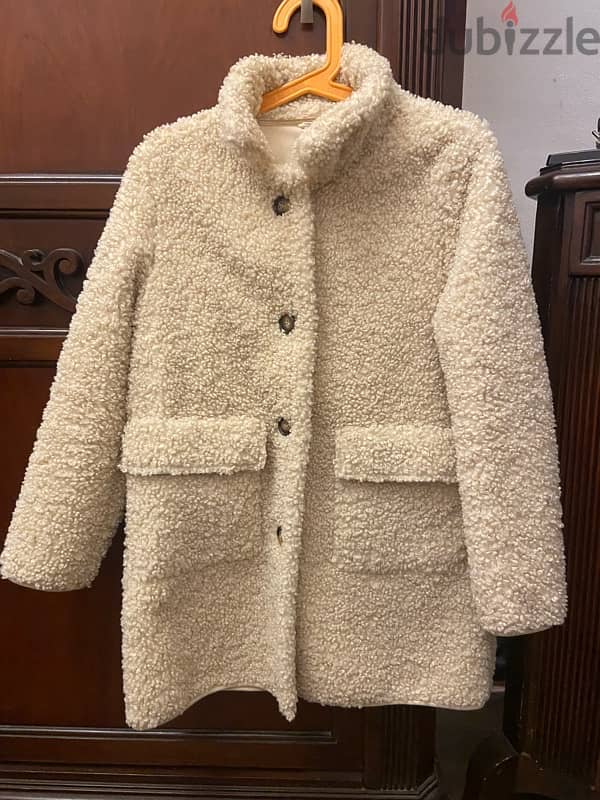 ZARA girl wool coat (New) 1