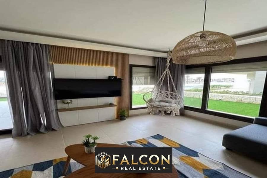 Apartment for sale with VIP services in Marriott with a 40% discount, near the American University and Cairo International Airport 0