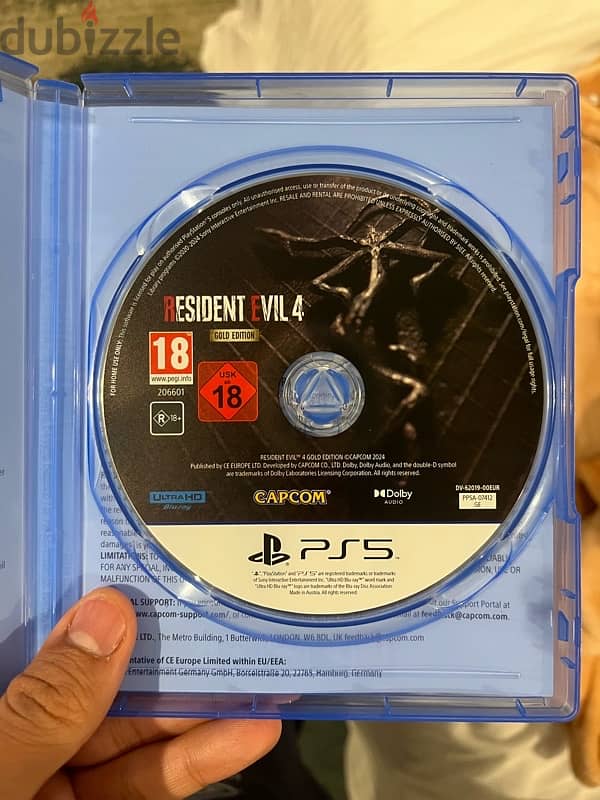 Resident evil 4 عربي ps5 1