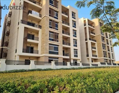 Apartment for sale without down payment and installments over 12 years in Sarai Compound in New Cairo on Suez Road next to Madinaty