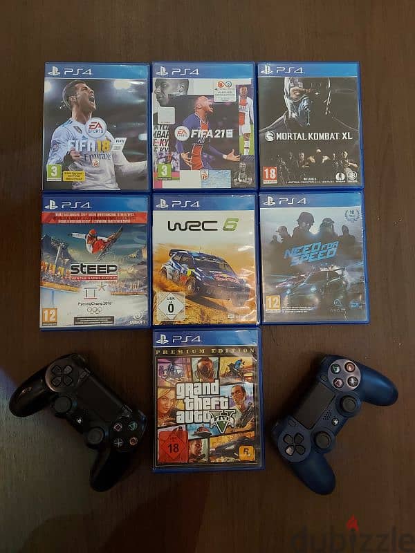 PS4 PRO بحاله ممتازه مستورد بمساحة تخزين ١ تيرا 6