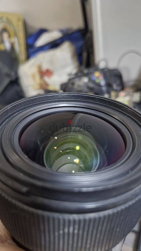 للبيع عدسة sigma 18-35 f1.8 nikon  معاه كل حجته منغير الكرتونة 1