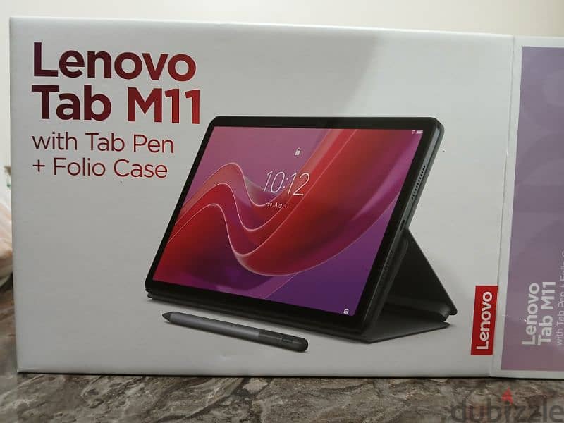 Lenovo M11 With Tab pen + Folio Case 1