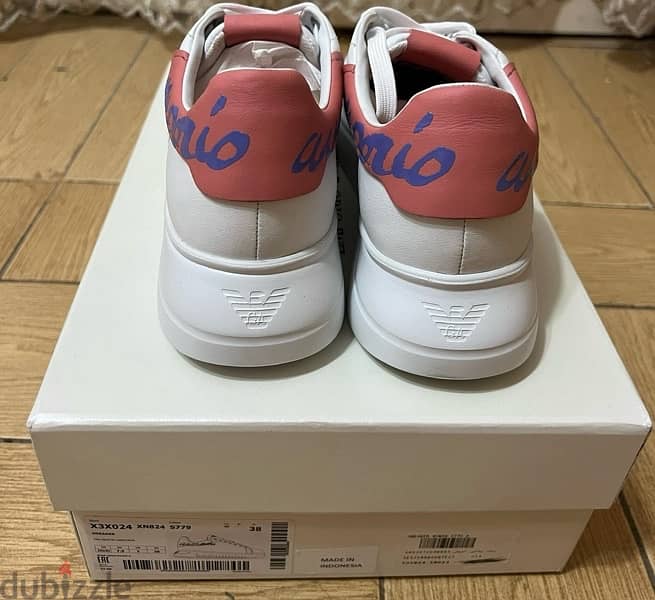 Brand New Emporio Armani Sneakers – Size 38 | Original with Box 3