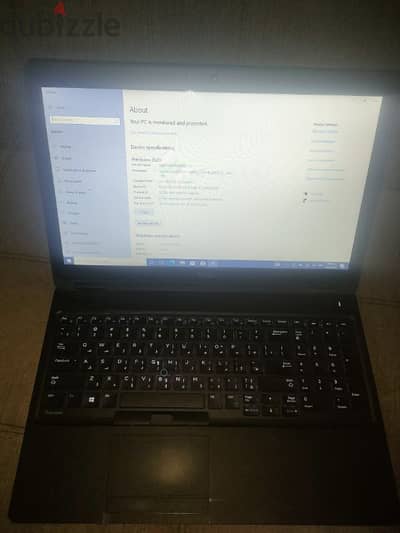 Dell presition 3520  i7 تاتش اسكرين