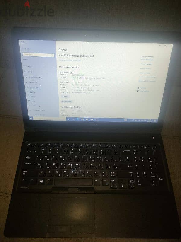 Dell presition 3520  سابع i7  hQتاتش اسكرين 0