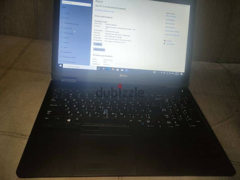 Dell presition 3520  سابع i7  hQتاتش اسكرين 5