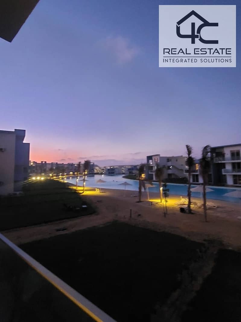 Nautical apartment for sale in Al-Rehab 180 sqm 3 rooms fully finished, super lux, view, landscape, prime location, lowest price in the market and neg 0