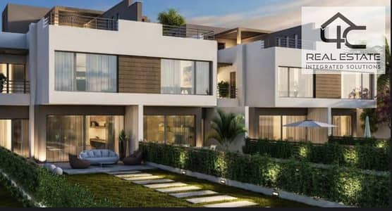 Town house 190 m in prime location for sale with down payment and instalment in palm hills new cairo compound delivery 2027