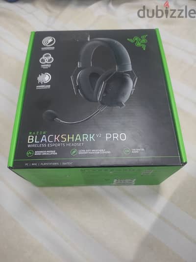 Razer Blackshark V2 Pro Wireless بحالة الزيرو