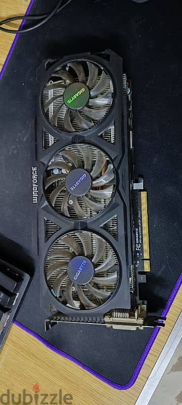 GTX 760 2gb gigabyte 3 fan windforce 5