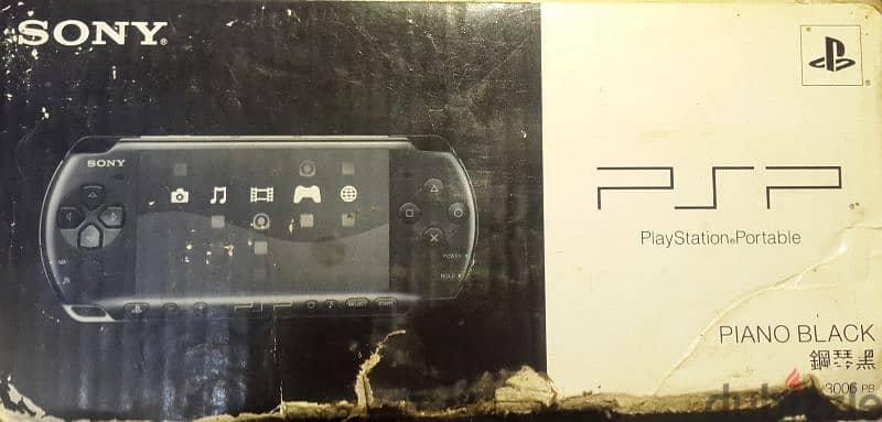 PSP 3006 PB USA - كامل بالكرتونة، 8GB، 2 UMD، جاهز للتعديل - نادر! 12