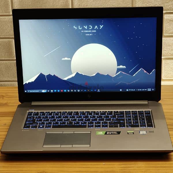 hp zbook 17 g6 RTX 3000 ( 6 giga ) 4